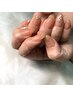 《hand》ワンカラー、グラデーション＋ワンポイントデザイン(2本まで)