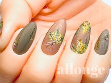 アロンジェ 甲府中央店/ミモザネイル☆