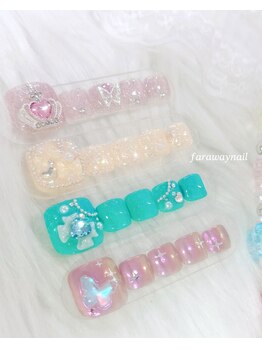 ファラウェイネイル(Faraway nail)/3月分NEWデザイン!