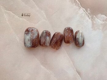ネイルサロン トゥデイ 心斎橋店(Today)/Clear Natural art¥8300→¥4800