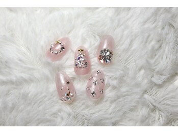 キラキラビジュー×クリスマス