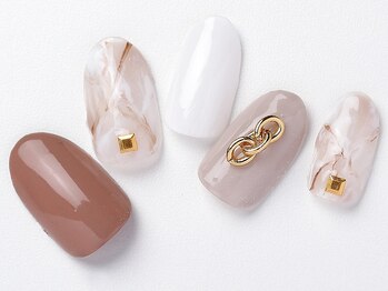 アートラウンジリハナ(Art Lounge Rihana)/大理石大人ネイル☆