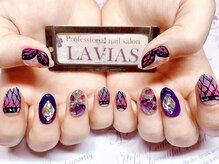 プロフェッショナル ネイルサロン ラヴィアス(LAVIAS)/【ジェル】10本アートし放題
