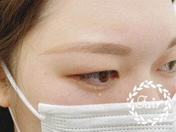 アイサロンフェア 川崎(eyesalon Fair)/アイブロウWAX脱毛