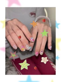 いちごネイル