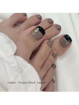 ユジャスタイル 中井町店(Yooja style)/フット親指アート定額