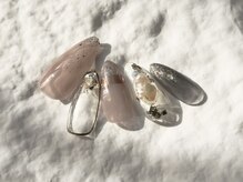 アトリエエル(atelier eL)/小洒落グレージュネイル