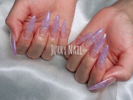 グラデーションスカルプ　ロング
