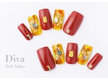 ネイルサロンディーバ 石橋店(Diva)/オーダーネイル￥7,810から