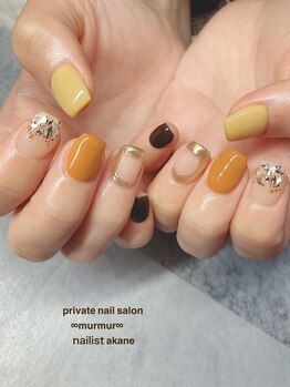 プライベート ネイルサロン マーマ(murmur)/立体ミラーデザイン