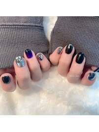 ブラック×シルバー