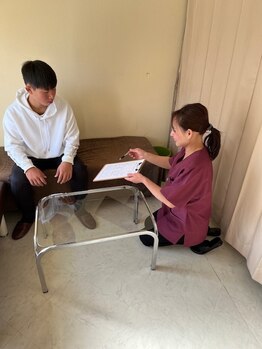 理楽館/カルテ記入