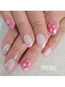 ジュリーネイル 所沢店/ラメグラデーション