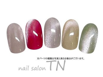 ティーエヌ TSUTAYA自治医大店/マグネットネイル 5500円