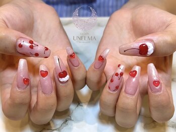 ウネルマ 西新店(UNELMA)の写真/【90分やり放題￥9190】ショート爪～スカルプまで幅広くご対応☆再現度の高い理想のデザインに仕上げます