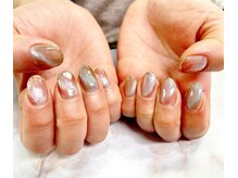 ネイルアンドまつげ リュフェール 五反田(Nail Lufaire)/マグネット×先端ミラー