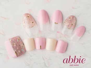 ネイルサロン アビー 宮益坂店(abbie)/ドライフラワー◇¥12166/¥12914