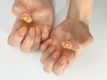 ティンク(Tink)/フラワーネイル　ぷっくりネイル