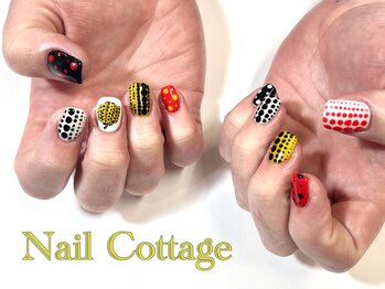 ネイルコテージ 新宿南口店(Nail cottage)/草間彌生ネイル