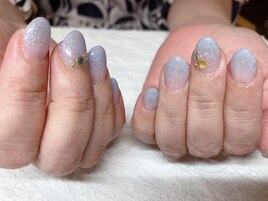 ショートネイルグラデーション