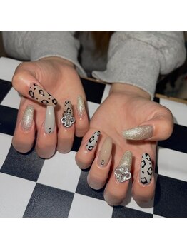 モレリア 心斎橋店(morelia)/レオパードネイル