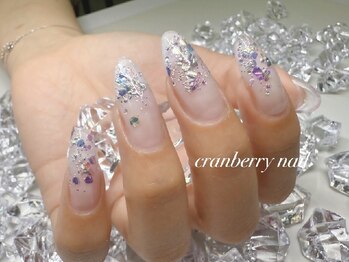 クランベリーネイル 代官山 恵比寿(cranberry nail)の写真/美しいフォルムにこだわり◎不揃いな自爪も長さ出しでスラッと美爪に変身！いつでも綺麗な指先に♪