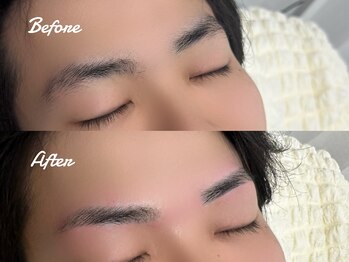 エムズアイブロウ 大和西大寺(M’sアイブロウ)/メンズハリウッドブロウリフト