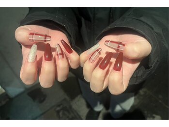 アイピー(I.P)/チェックネイル¥4500