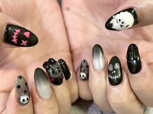 マハロネイルサロン 川崎店(mahalo)/野々山指名キャラクターネイル