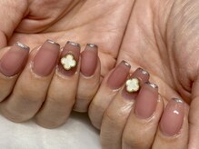 ネイルビジョルノ つくばみどりの店(Nail Begiorno)/定額　スキニーフレンチ