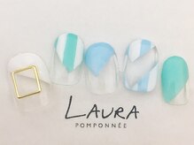 ローラポンポニー(Laura pomponnee)/4月新作デザイン「Stripe.」