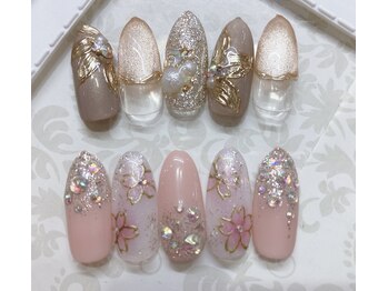 ティーエヌ 本厚木店/春ネイル☆7500円【8250円税込】