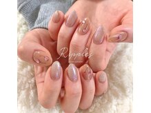 リップルズ(Ripples)/春のさくらんぼネイル