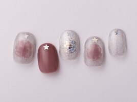 マグネットチーク星ネイル9980円