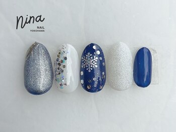 フィリス 横浜店(PHYLIS)/#雪の結晶ネイル