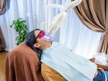 サロンドボンシャンス(salon de bonne chance)の雰囲気（痛みのないセルフホワイトニングを行っていただきます。）