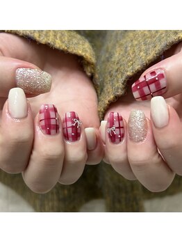 チェックネイル