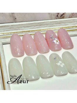 ネイルズアジュール 新潟亀田店(Nails Azur)/ハンド☆定額デザインAコース