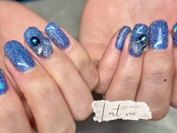 シンプルアート×フラッシュラメ