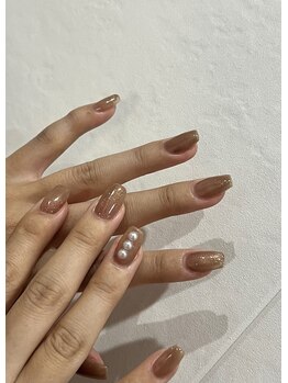 サトリネイルルーム(Satoril..nail room)/秋ナチュラルカラー