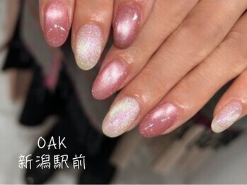 オーク 新潟駅前(OAK)/マグネット＊ピンク2色