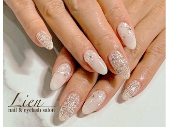 リアン(Lien)/ホワイトツイード