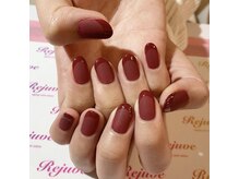 リジュベ(Rejuve)/マットコートにフレンチ部はツヤ