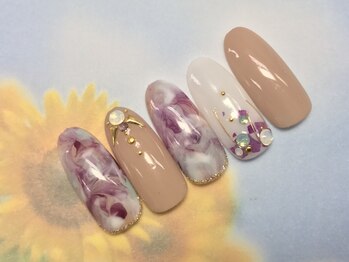 ネイルサロン マハロ(Nail salon MaHaLo)/新規付替オフ込☆ハンド¥7950