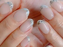 ネイルルージュ(Nail Rouge)/ガラスフレンチネイル