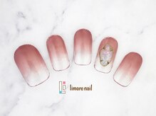 リモアネイル(limore nail)/ラメ囲み☆