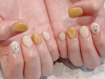 ラルネイル 大宮(Lull. nail)/＃マグネット＃お花＃ストーン