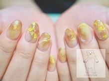 オトナネイル(otona nail)/秋 銀杏ネイル 紅葉ニュアンス