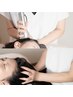 熟睡♪【コリをゆるめ巡らせる】温熱ドライヘッドスパ＋肩甲骨ケア/50分　