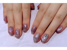 アートネイル アルファ(Art Nail ALUFA)/パープルとブルーのマグネット